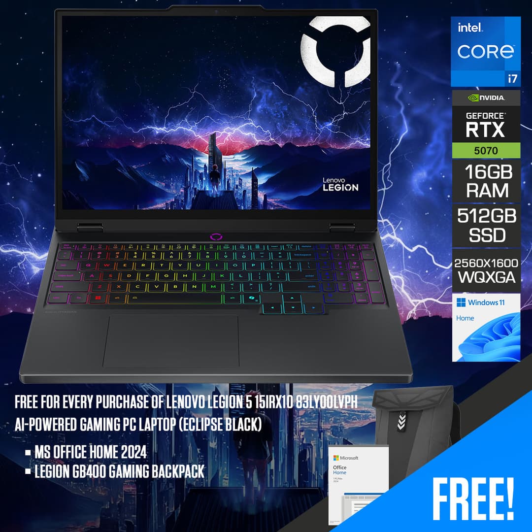 Lenovo Legion 5 15IRX10 Gaming Laptop